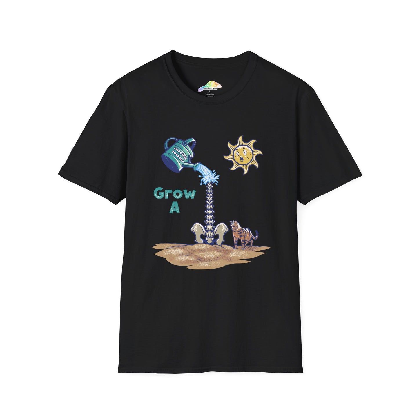 Nature-Inspired Unisex T-Shirt, Grow A Sunshine Tee, Eco-Friendly Gift, Casual Wear, Gardening Shirt, Animal Lovers Apparel