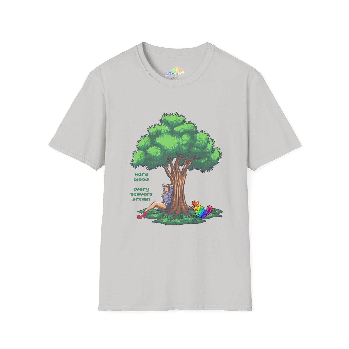 Whimsical Tree Adventure T-Shirt, Eco-Friendly Tee, Nature Lover Gift, Relaxed Fit Top, Perfect for Gift Giving, Nature Inspired Tee