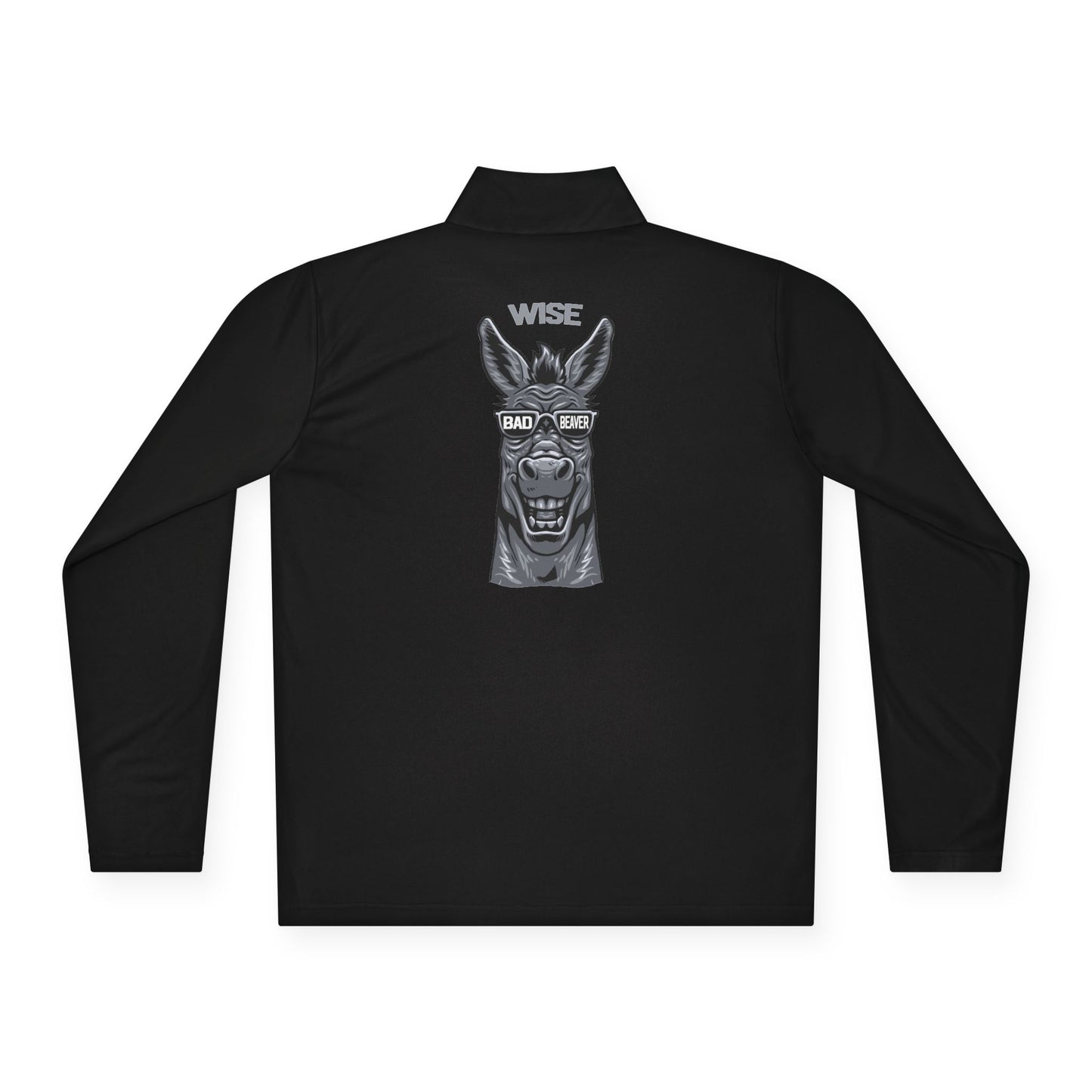 Stylish Unisex Quarter-Zip Pullover with Unique Donkey Design, Comfortable Layering, Perfect for Casual Outings, Gifting, and Everyday Wear