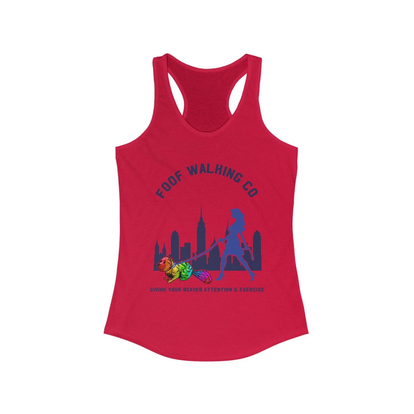 Urban Dog Walker Tank Top, Fitness Apparel, Pet Lovers Gift, Casual Summer Top, Dog Walking Gear, Graphic Workout Shirt
