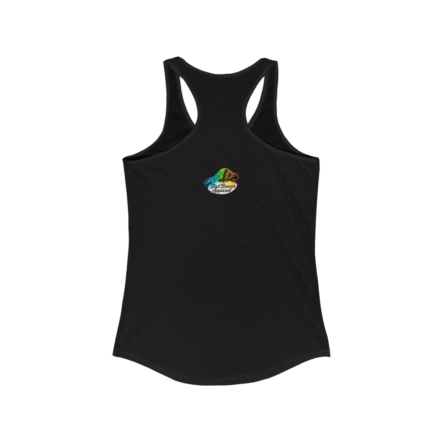 Empowered Women's Racerback Tank, Fitness Top for Gym, Workout Apparel, Gift for Her, Motivational Shirt