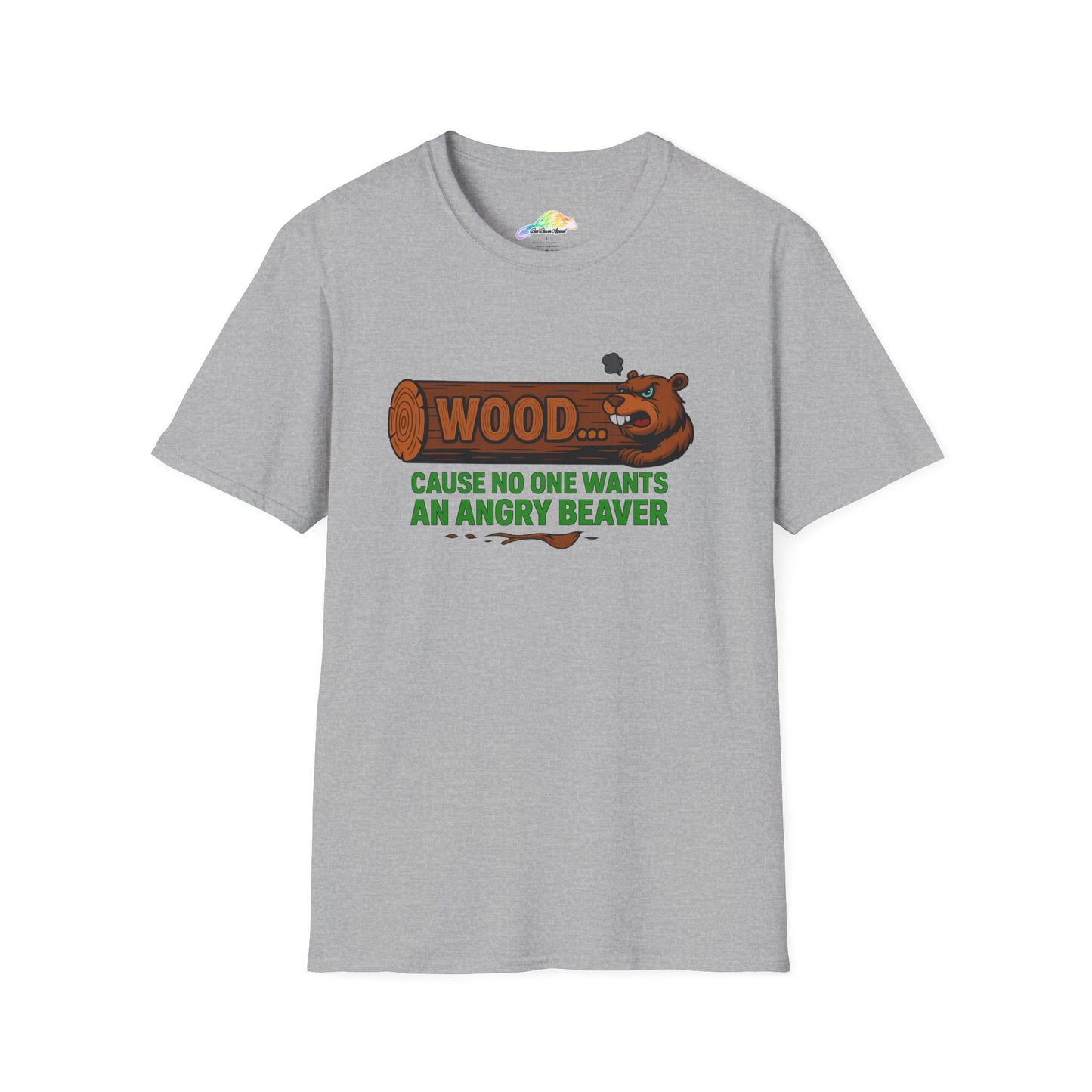 Funny Beaver T-Shirt, Unisex Humor Tee, Nature Lover Gift, Woodland Animal Shirt, Great for Birthdays or Parties