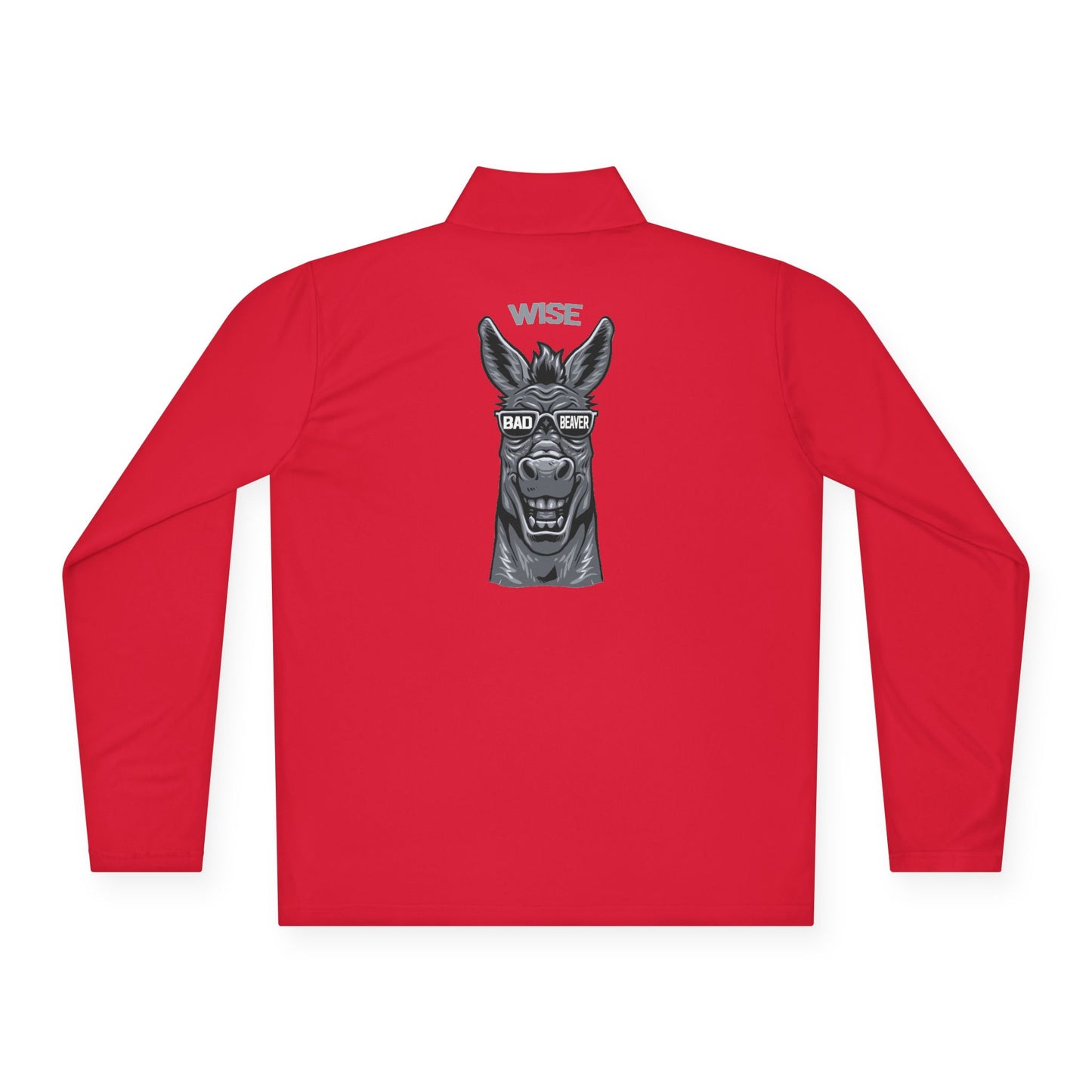 Stylish Unisex Quarter-Zip Pullover with Unique Donkey Design, Comfortable Layering, Perfect for Casual Outings, Gifting, and Everyday Wear