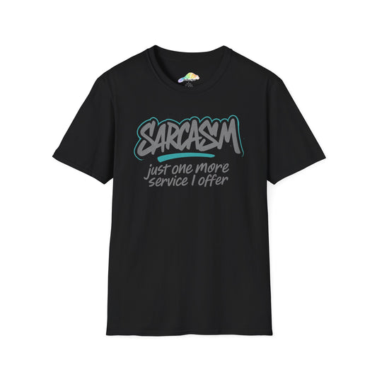 Sarcasm Unisex Softstyle T-Shirt, Humor Tee, Gift for Sarcastic Friends, Everyday Casual Wear, Fun Graphic Shirt