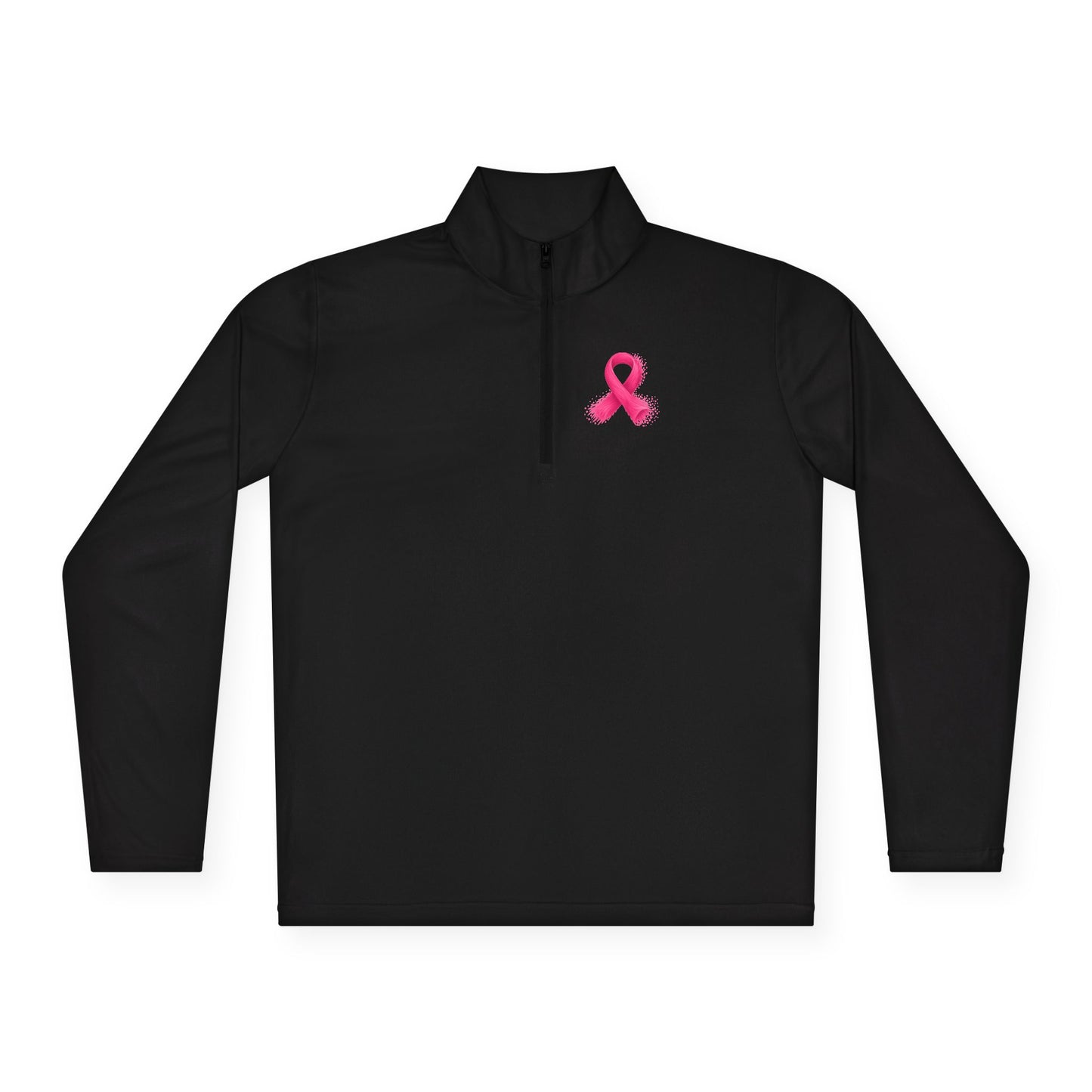 Breast Cancer Awareness Pullover, Unisex Quarter-Zip Pullover, Save Chics Tits, Supportive Activewear, Gift for a Cause