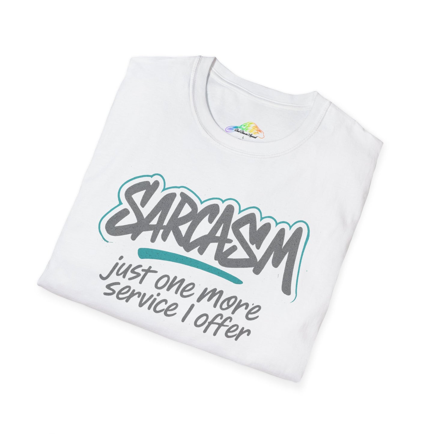 Sarcasm Unisex Softstyle T-Shirt, Humor Tee, Gift for Sarcastic Friends, Everyday Casual Wear, Fun Graphic Shirt