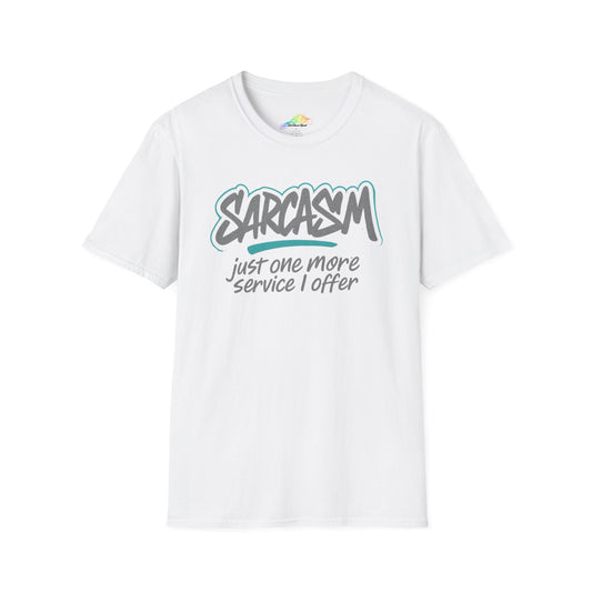 Sarcasm Unisex Softstyle T-Shirt, Humor Tee, Gift for Sarcastic Friends, Everyday Casual Wear, Fun Graphic Shirt