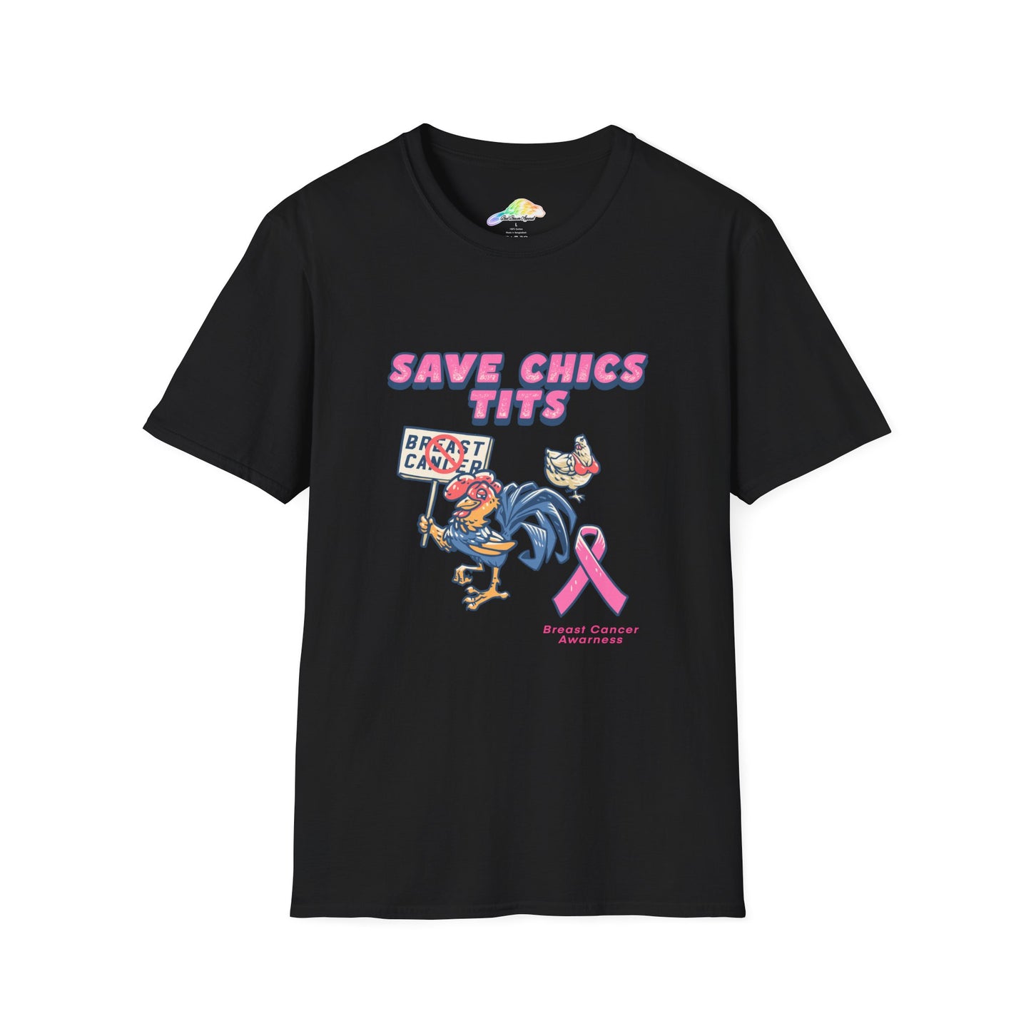 Breast Cancer Awareness T-Shirt, Funny T-Shirt, Supportive Gift, Unisex Tee, Softstyle Shirt