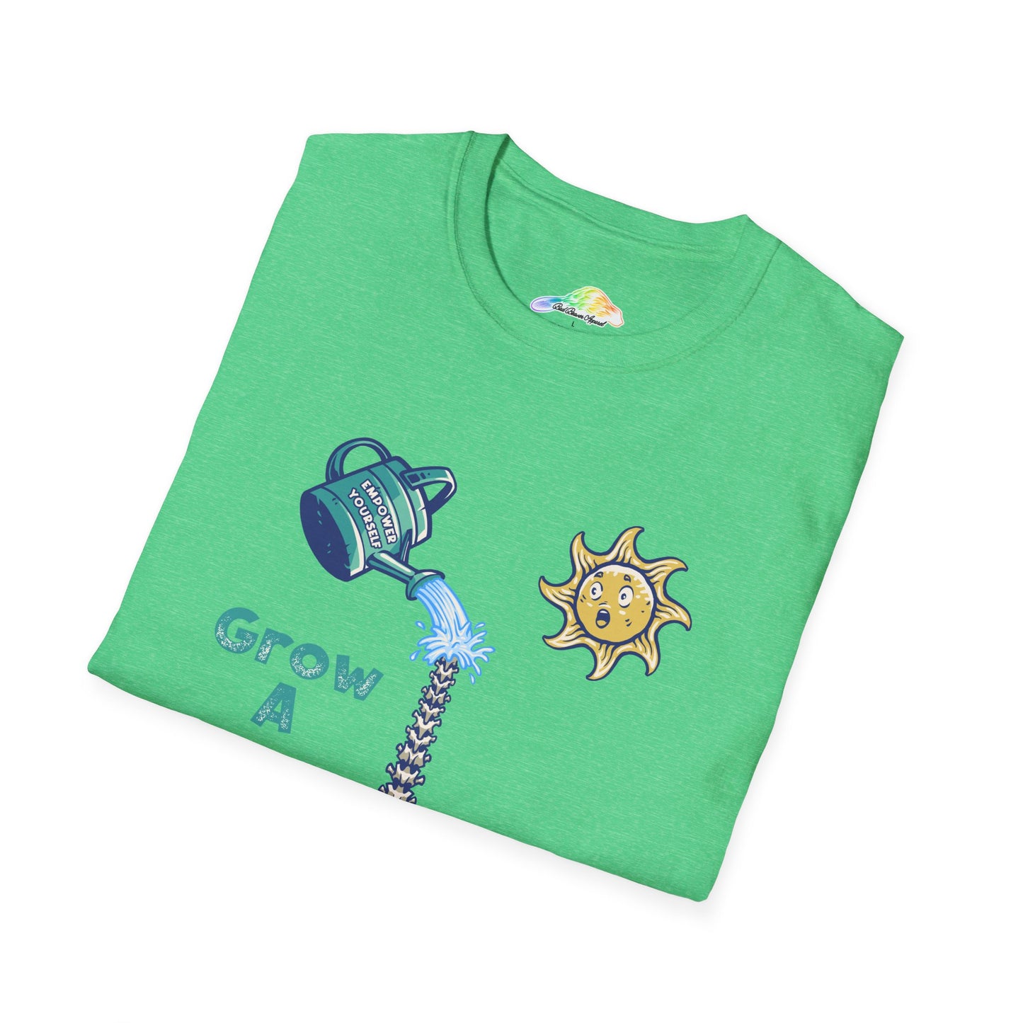Nature-Inspired Unisex T-Shirt, Grow A Sunshine Tee, Eco-Friendly Gift, Casual Wear, Gardening Shirt, Animal Lovers Apparel