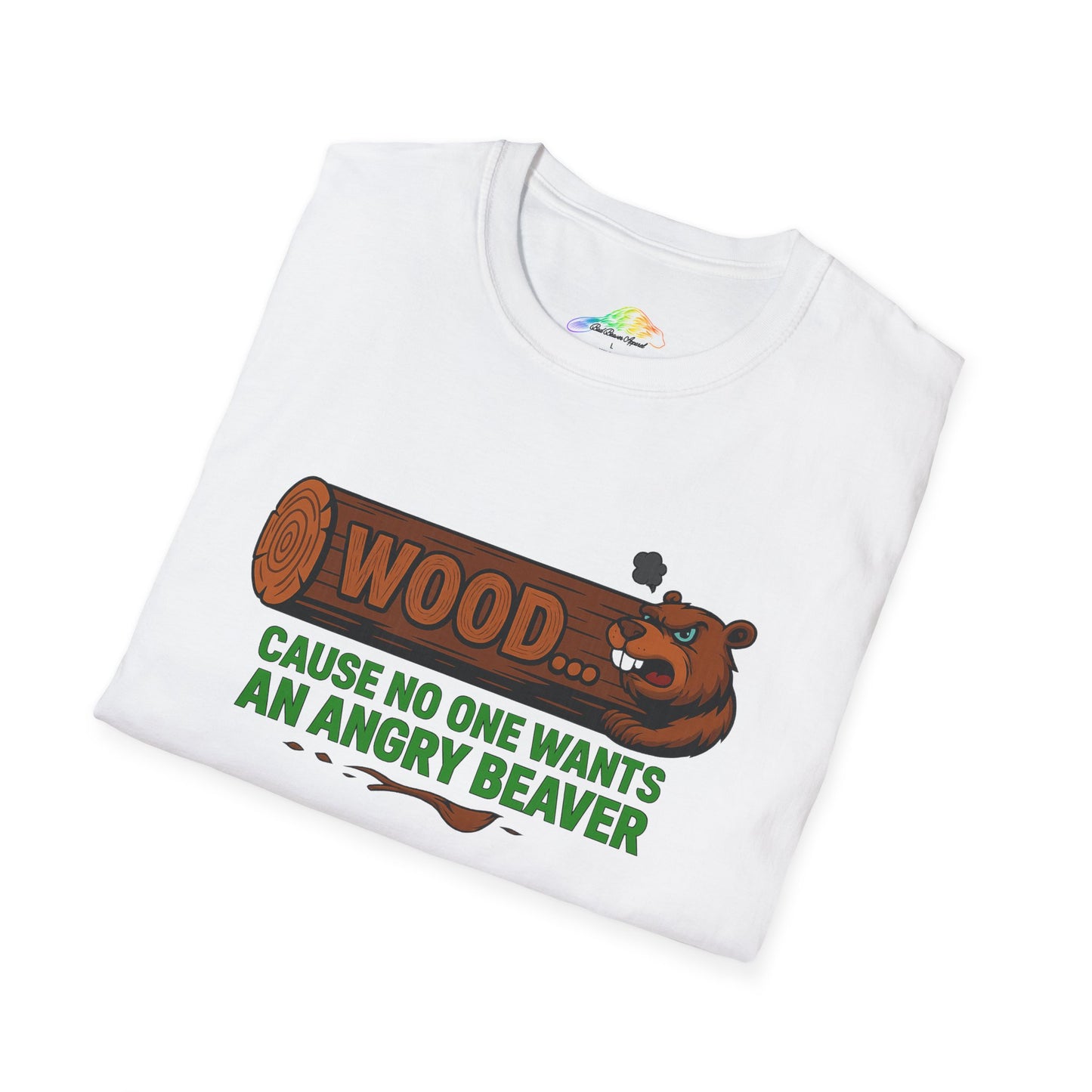 Funny Beaver T-Shirt, Unisex Humor Tee, Nature Lover Gift, Woodland Animal Shirt, Great for Birthdays or Parties