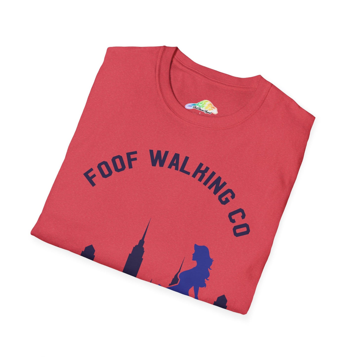 City Walk Dog Owner T-Shirt, Pet Lover Gift, Funny Dog Walking Tee, Unisex T-Shirt, Trendy Pet Apparel, Dog Mom Shirt