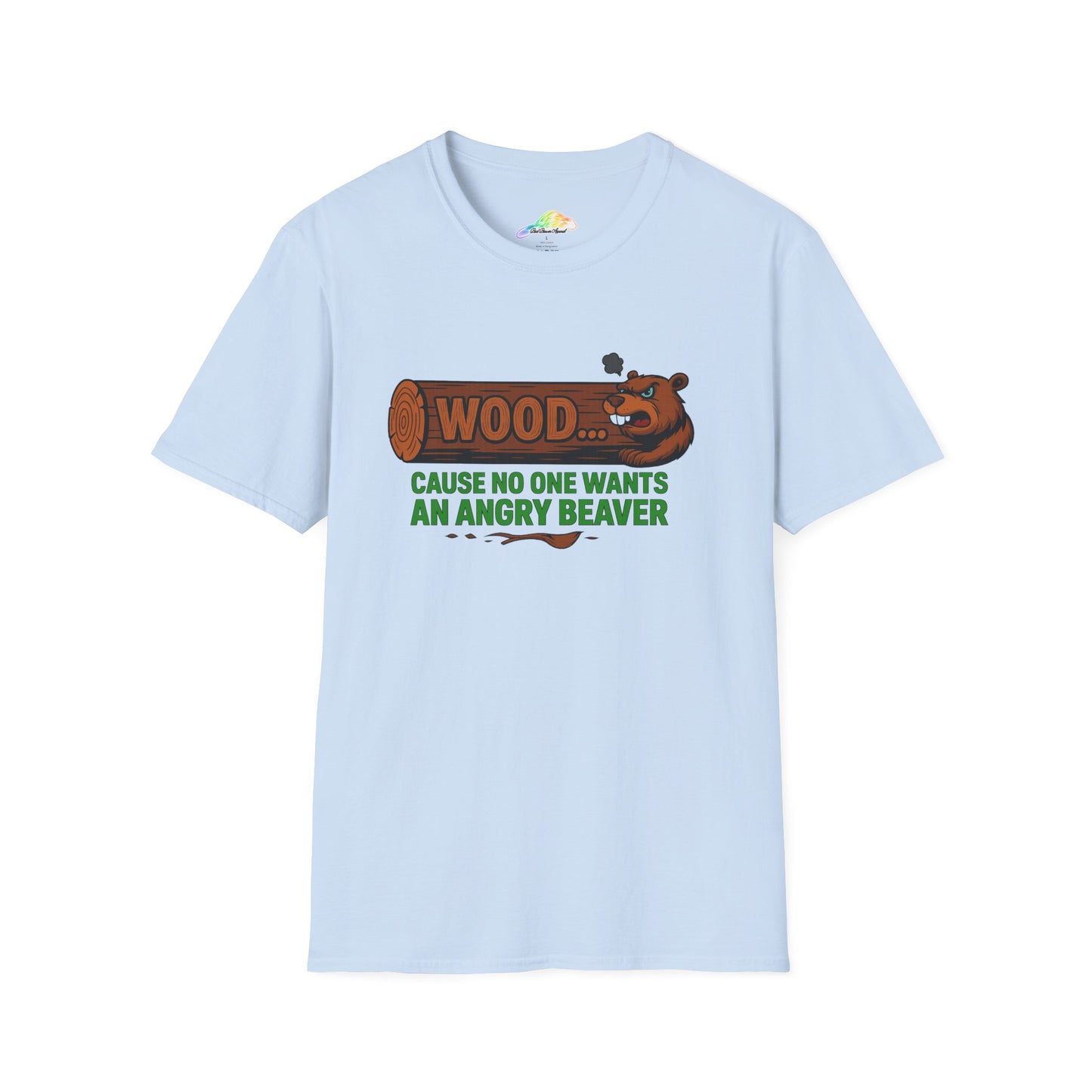 Funny Beaver T-Shirt, Unisex Humor Tee, Nature Lover Gift, Woodland Animal Shirt, Great for Birthdays or Parties