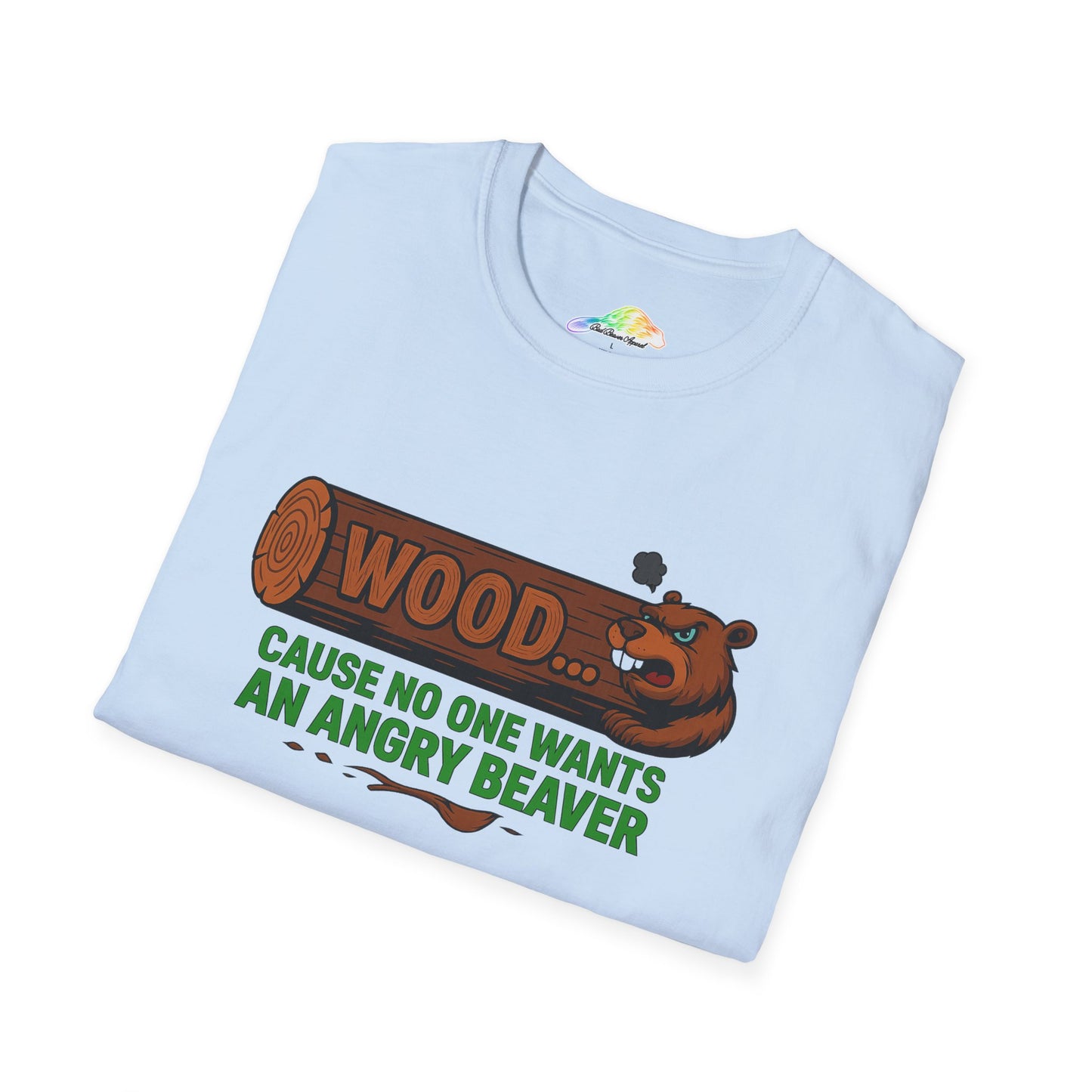 Funny Beaver T-Shirt, Unisex Humor Tee, Nature Lover Gift, Woodland Animal Shirt, Great for Birthdays or Parties