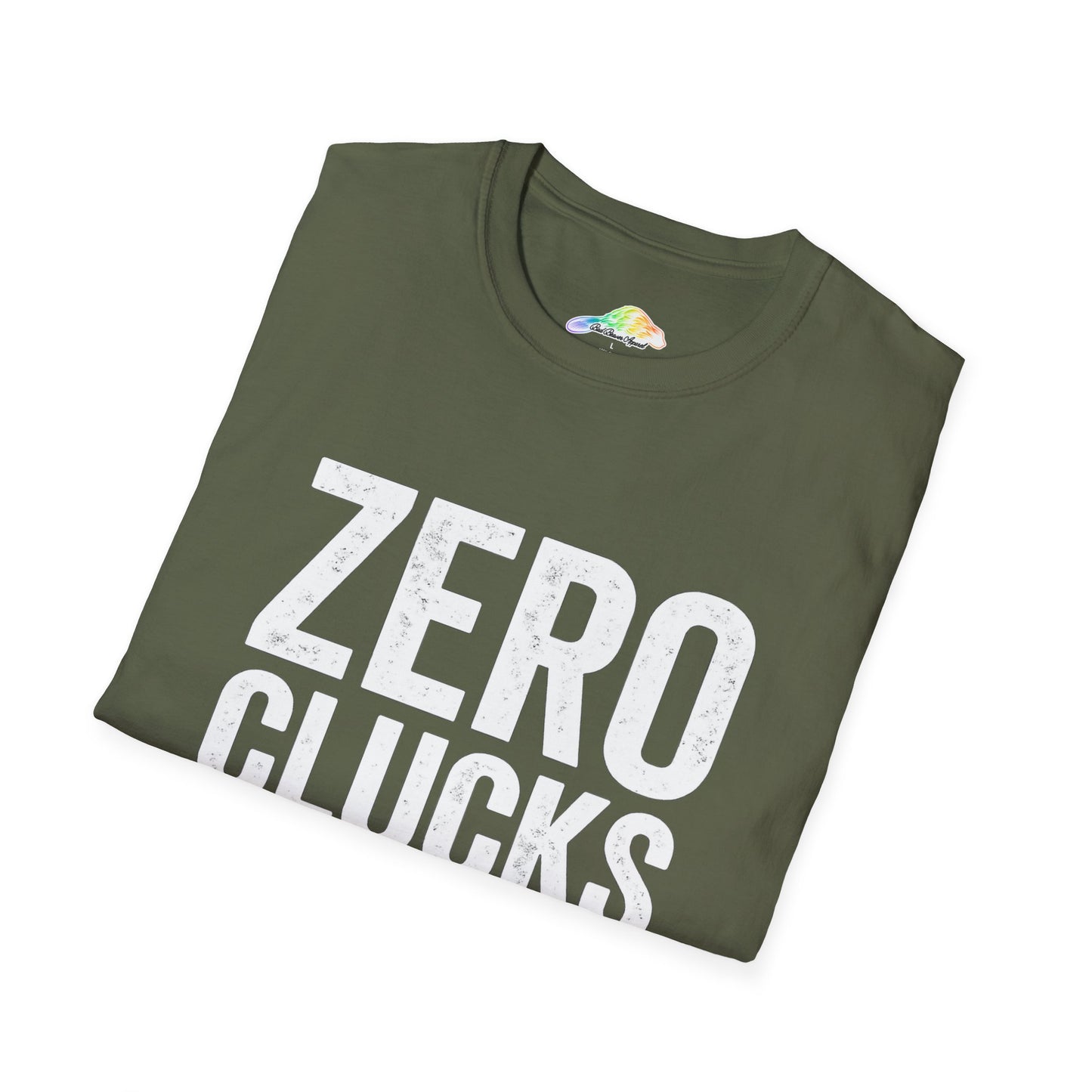 Sassy Graphic Tee, Zero Clucks Given T-Shirt, Funny Gift Shirt, Casual Wear, Unisex Humor Top