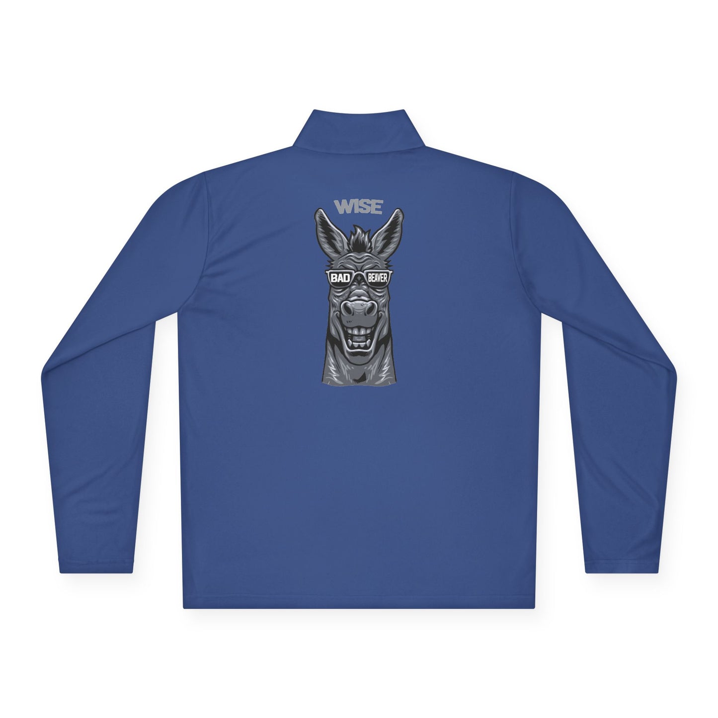 Stylish Unisex Quarter-Zip Pullover with Unique Donkey Design, Comfortable Layering, Perfect for Casual Outings, Gifting, and Everyday Wear