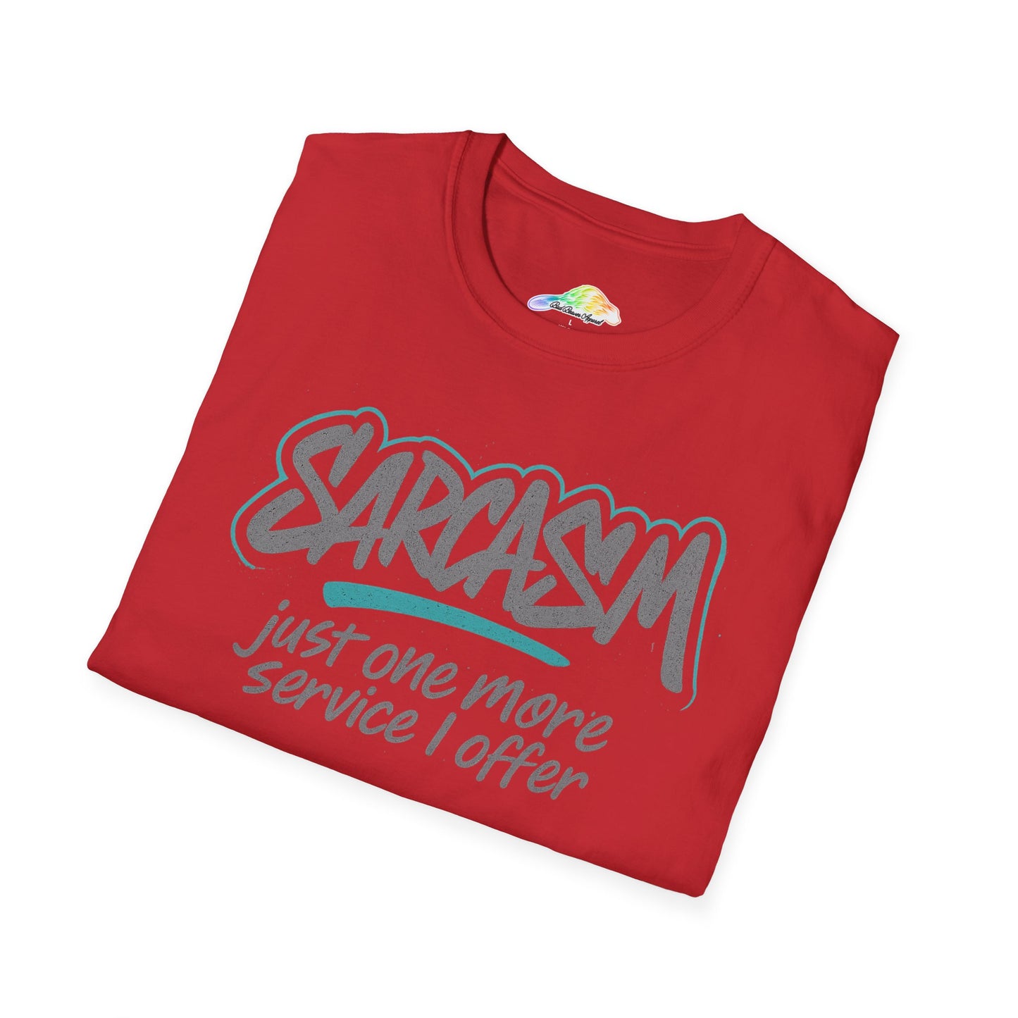 Sarcasm Unisex Softstyle T-Shirt, Humor Tee, Gift for Sarcastic Friends, Everyday Casual Wear, Fun Graphic Shirt