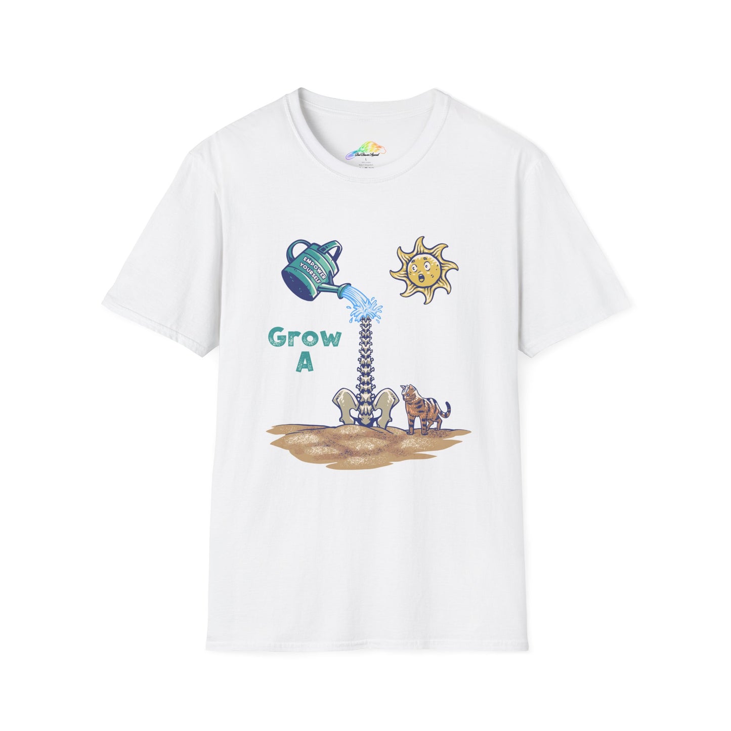 Nature-Inspired Unisex T-Shirt, Grow A Sunshine Tee, Eco-Friendly Gift, Casual Wear, Gardening Shirt, Animal Lovers Apparel