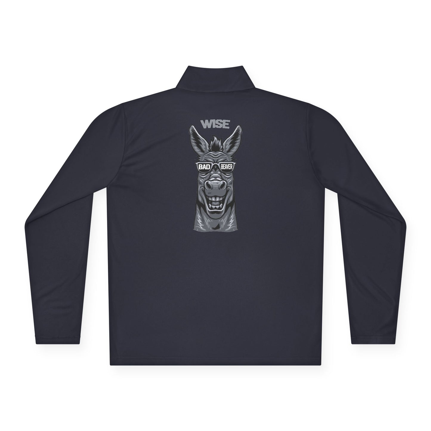 Stylish Unisex Quarter-Zip Pullover with Unique Donkey Design, Comfortable Layering, Perfect for Casual Outings, Gifting, and Everyday Wear