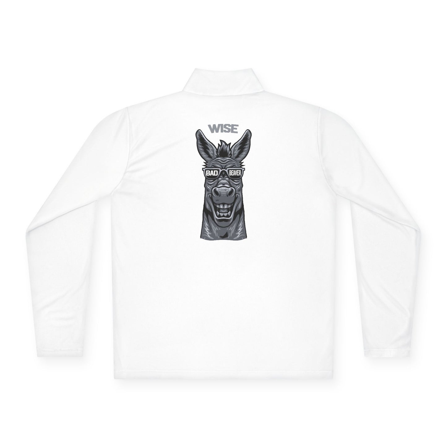 Stylish Unisex Quarter-Zip Pullover with Unique Donkey Design, Comfortable Layering, Perfect for Casual Outings, Gifting, and Everyday Wear