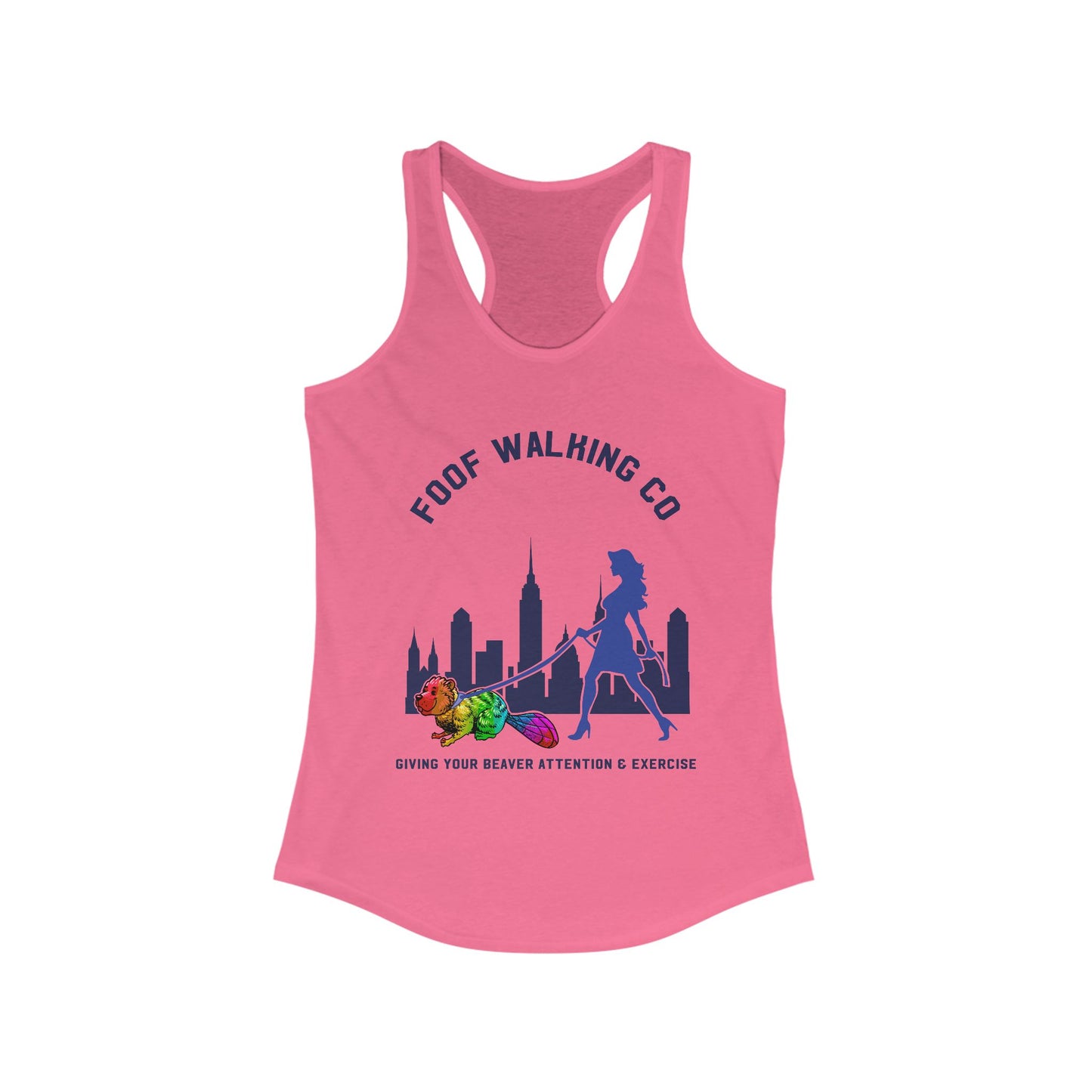 Urban Dog Walker Tank Top, Fitness Apparel, Pet Lovers Gift, Casual Summer Top, Dog Walking Gear, Graphic Workout Shirt