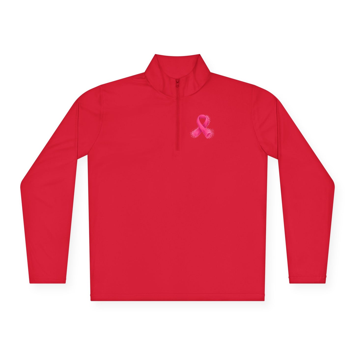 Breast Cancer Awareness Pullover, Unisex Quarter-Zip Pullover, Save Chics Tits, Supportive Activewear, Gift for a Cause