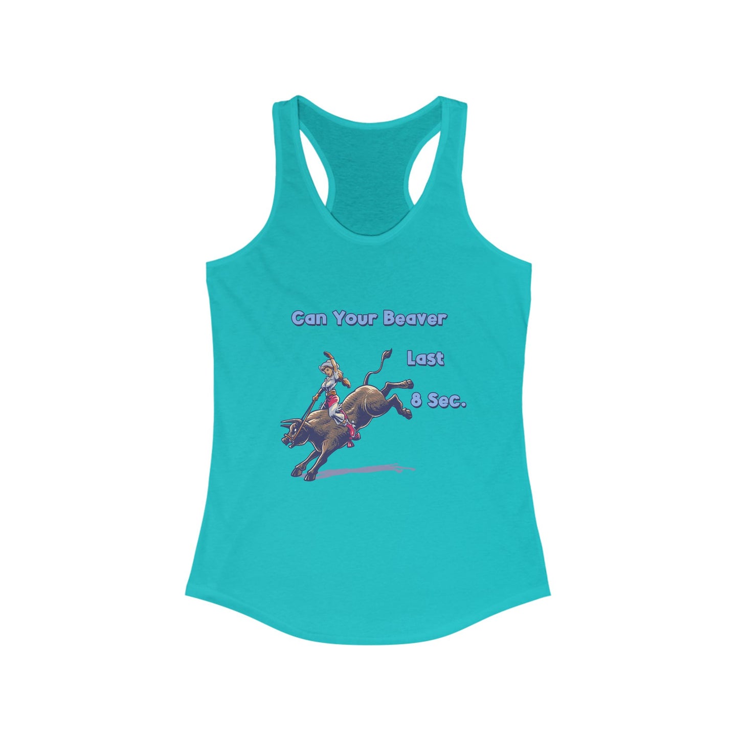 Women's Horse Riding Racerback Tank - Fun Cowgirl Gift, Summer Top, Biker Tank, Western Style, Outdoor Activity Wear
