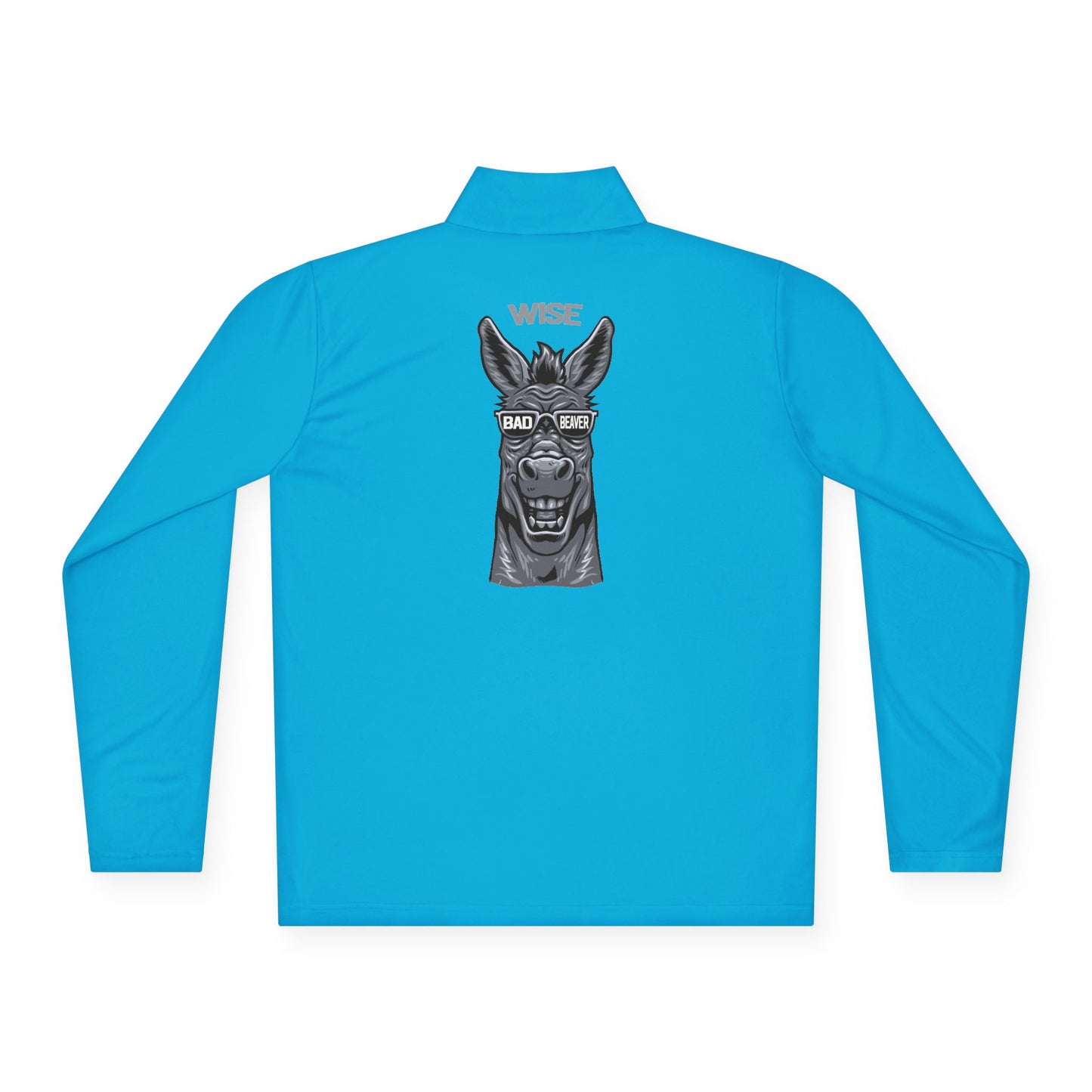 Stylish Unisex Quarter-Zip Pullover with Unique Donkey Design, Comfortable Layering, Perfect for Casual Outings, Gifting, and Everyday Wear