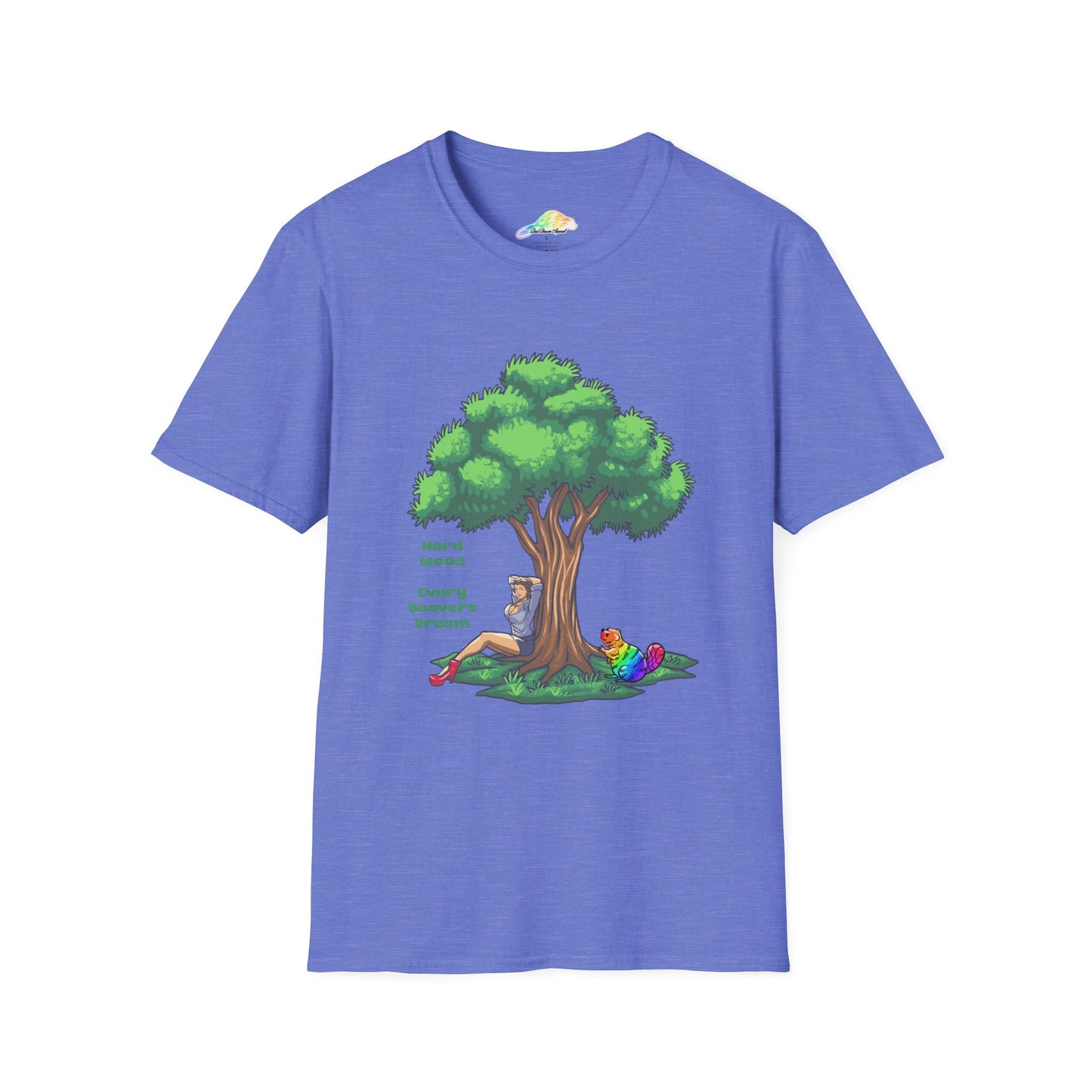 Whimsical Tree Adventure T-Shirt, Eco-Friendly Tee, Nature Lover Gift, Relaxed Fit Top, Perfect for Gift Giving, Nature Inspired Tee