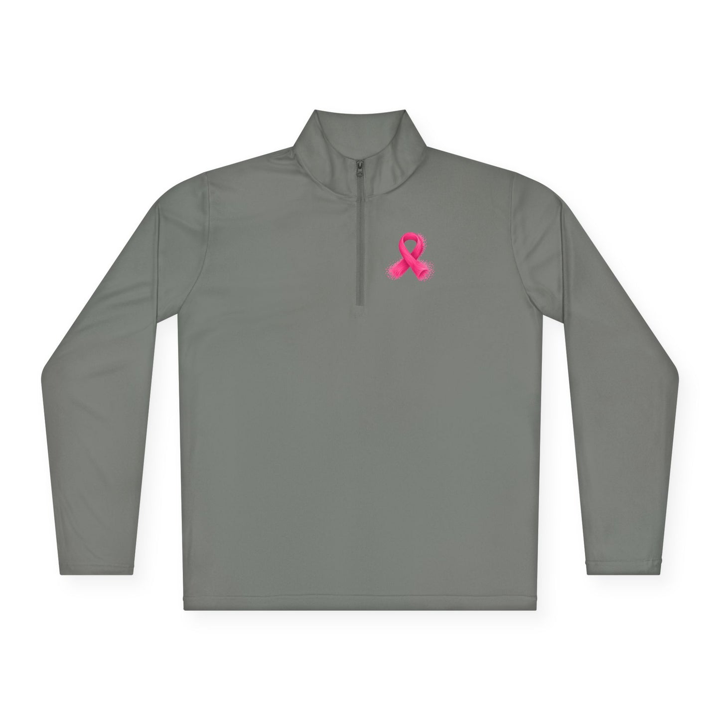 Pink Ribbon Awareness Unisex Quarter-Zip Pullover, Breast Cancer Charity Sweatshirt, Save the Real Fighters Apparel, Gift for [...]