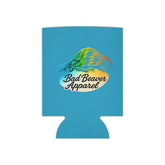 Funny Can Cooler, Party Drink Holder, Humor Gift for Friends, Cool Beverage Sleeve, Beach, BBQ, Camping Accessory
