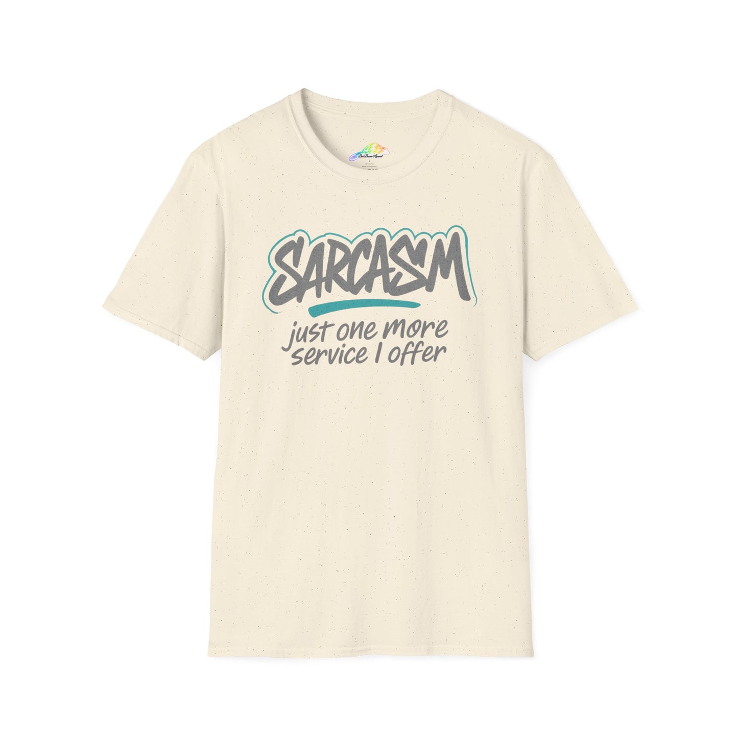 Sarcasm Unisex Softstyle T-Shirt, Humor Tee, Gift for Sarcastic Friends, Everyday Casual Wear, Fun Graphic Shirt