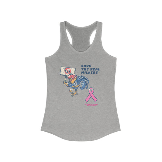 Women's Activism Racerback Tank Top, Save the Real Hikers Tee, Eco-Friendly Workout Shirt, Gift for Environmentalists, Fitness Apparel