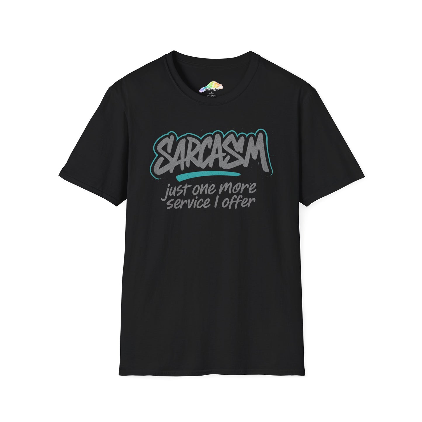 Sarcasm Unisex Softstyle T-Shirt, Humor Tee, Gift for Sarcastic Friends, Everyday Casual Wear, Fun Graphic Shirt