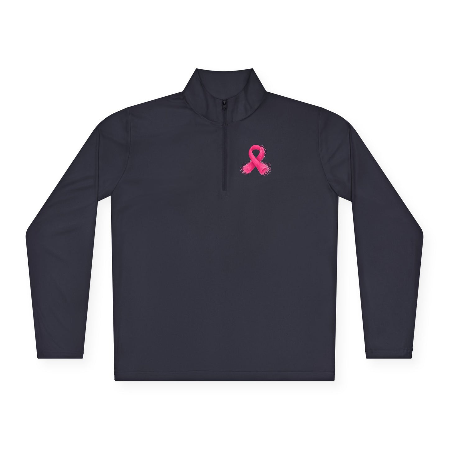 Breast Cancer Awareness Pullover, Unisex Quarter-Zip Pullover, Save Chics Tits, Supportive Activewear, Gift for a Cause
