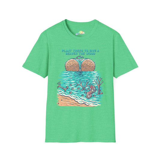 Eco-Friendly Unisex Softstyle T-Shirt with Nature Design, Plant Trees Graphic Tee, Gift for Outdoors Lovers, Environmental Awareness [...]