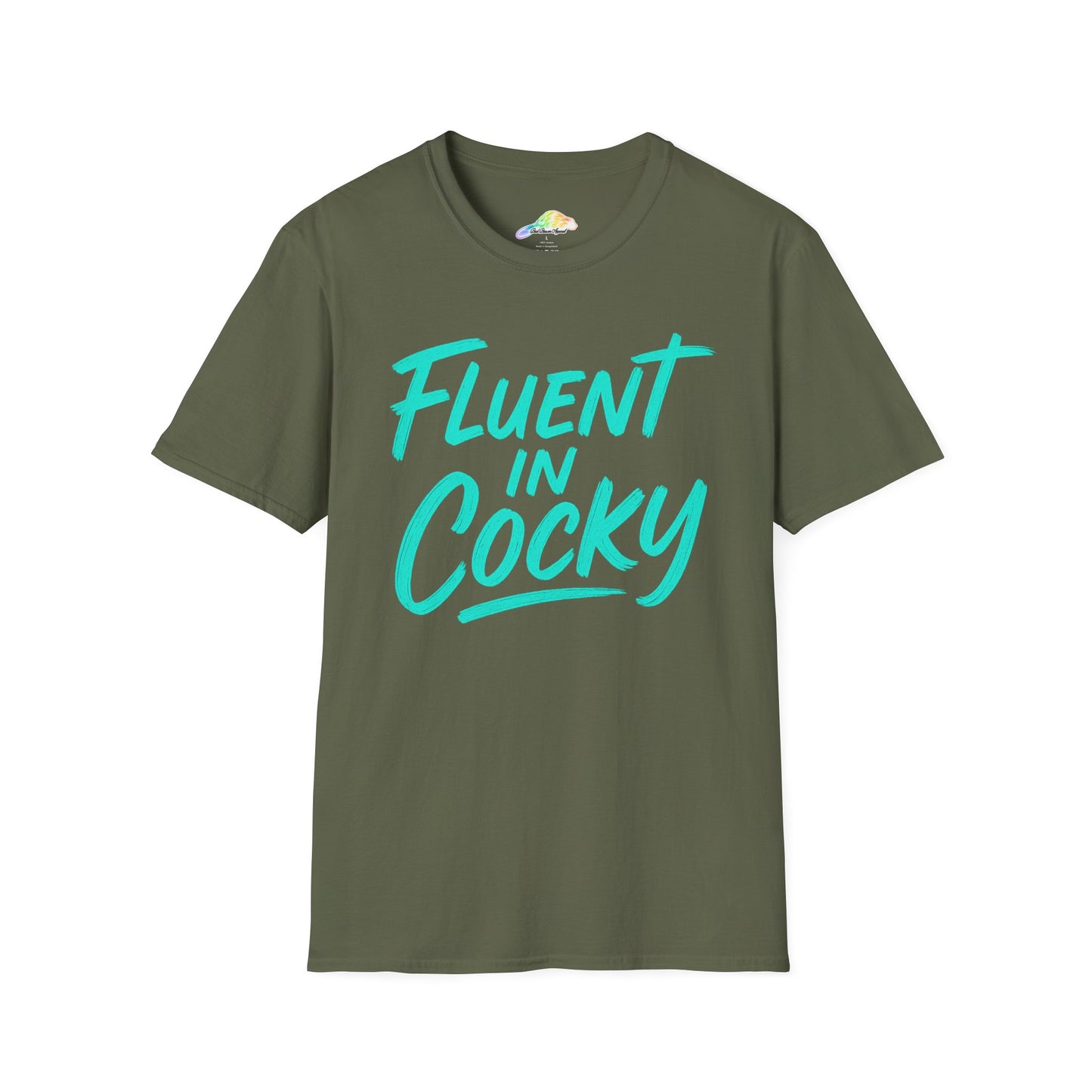 Fluent in Cocky Unisex T-Shirt, Funny Graphic Tee, Casual Outfit, Gift for Friends, Holiday Wear, Trendy Fashion