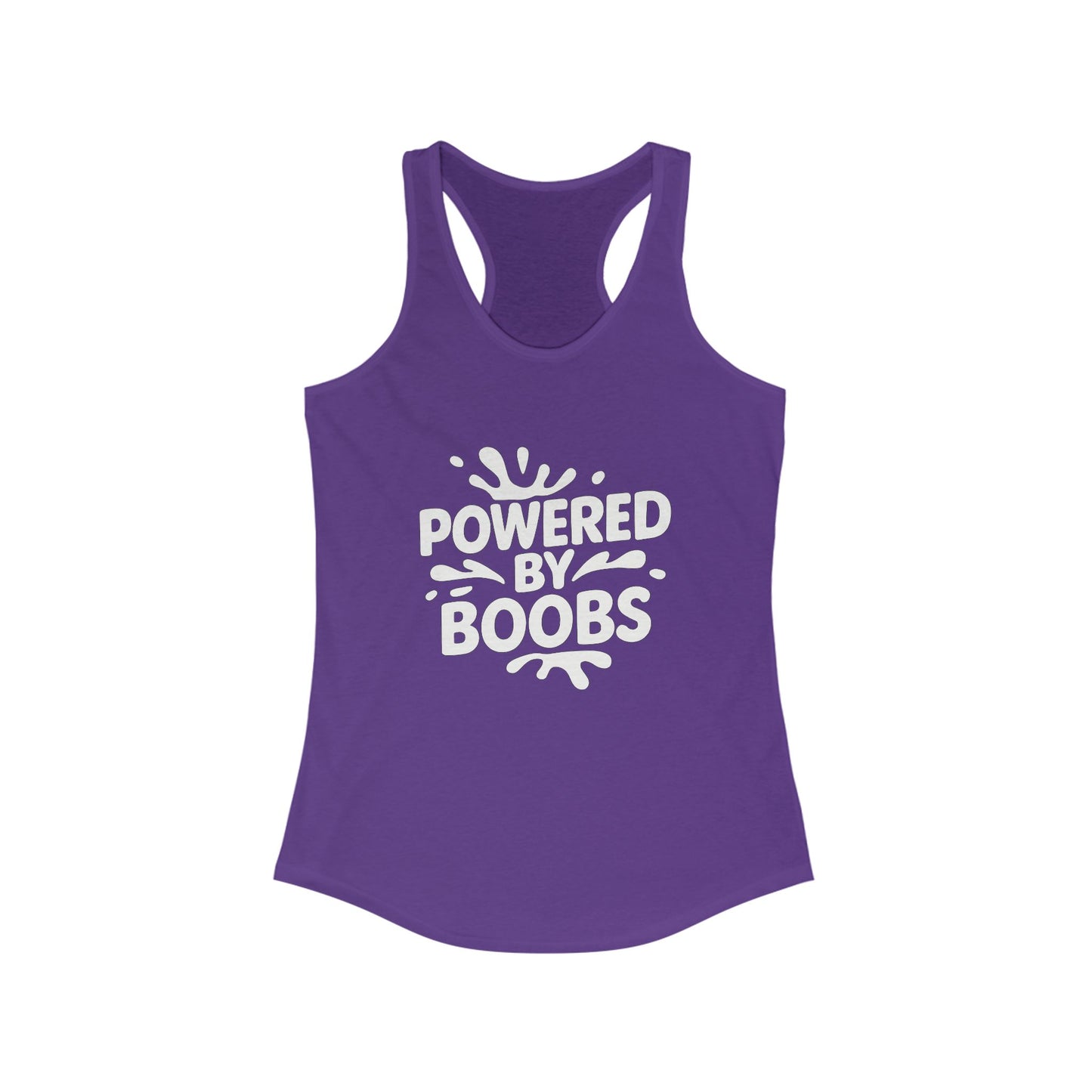 Empowered Women's Racerback Tank, Fitness Top for Gym, Workout Apparel, Gift for Her, Motivational Shirt