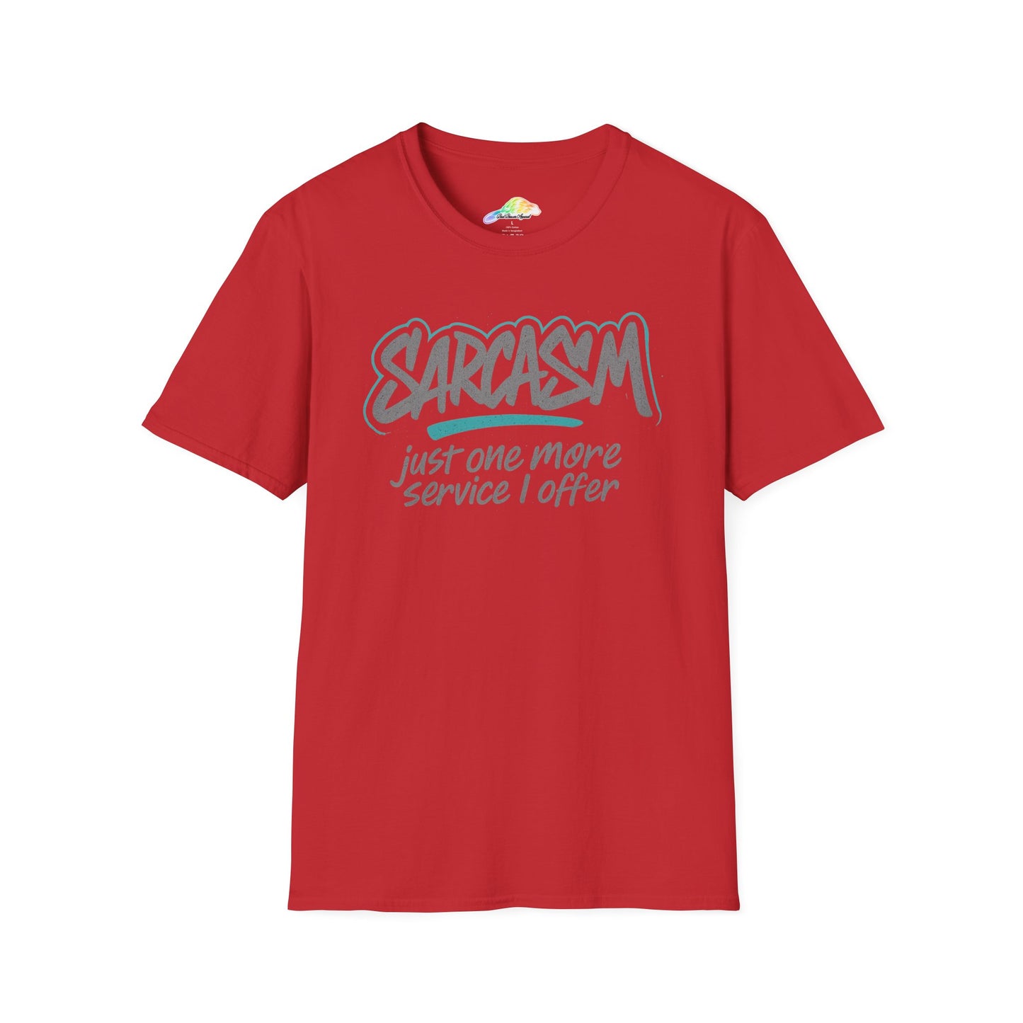 Sarcasm Unisex Softstyle T-Shirt, Humor Tee, Gift for Sarcastic Friends, Everyday Casual Wear, Fun Graphic Shirt