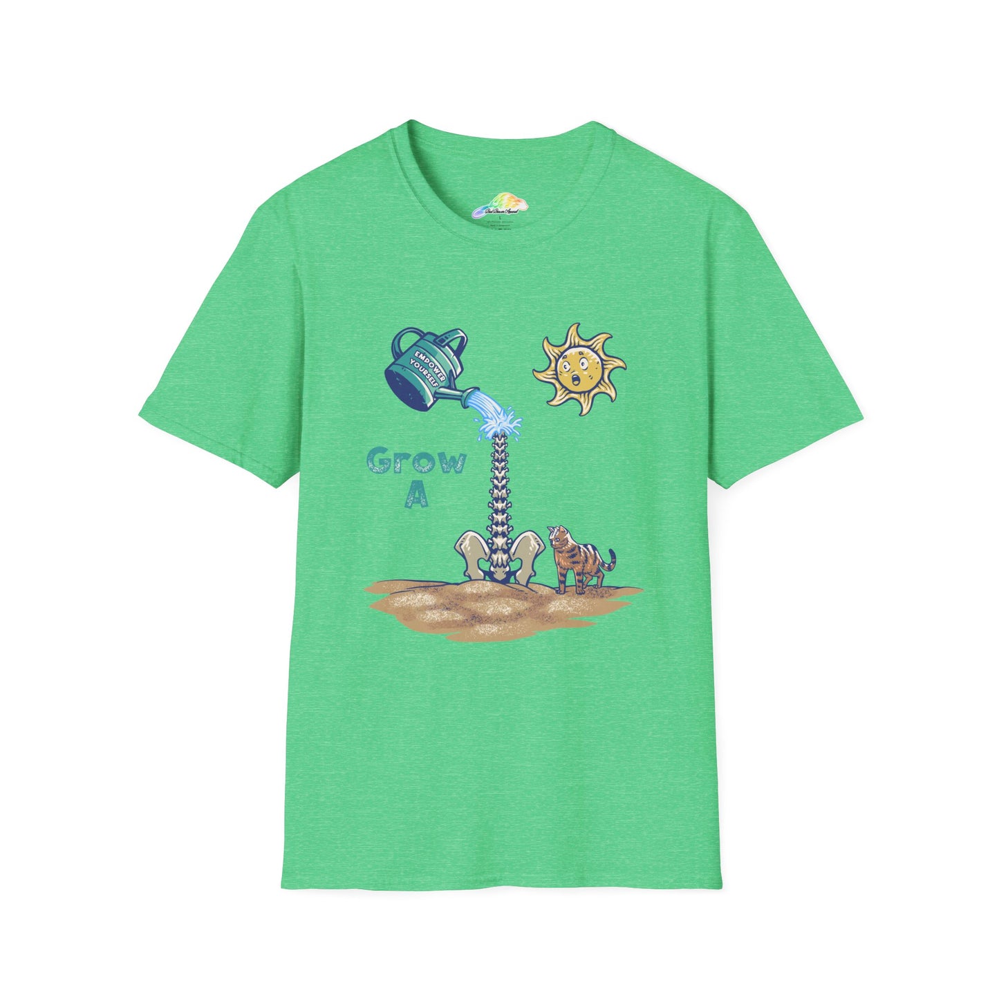 Nature-Inspired Unisex T-Shirt, Grow A Sunshine Tee, Eco-Friendly Gift, Casual Wear, Gardening Shirt, Animal Lovers Apparel