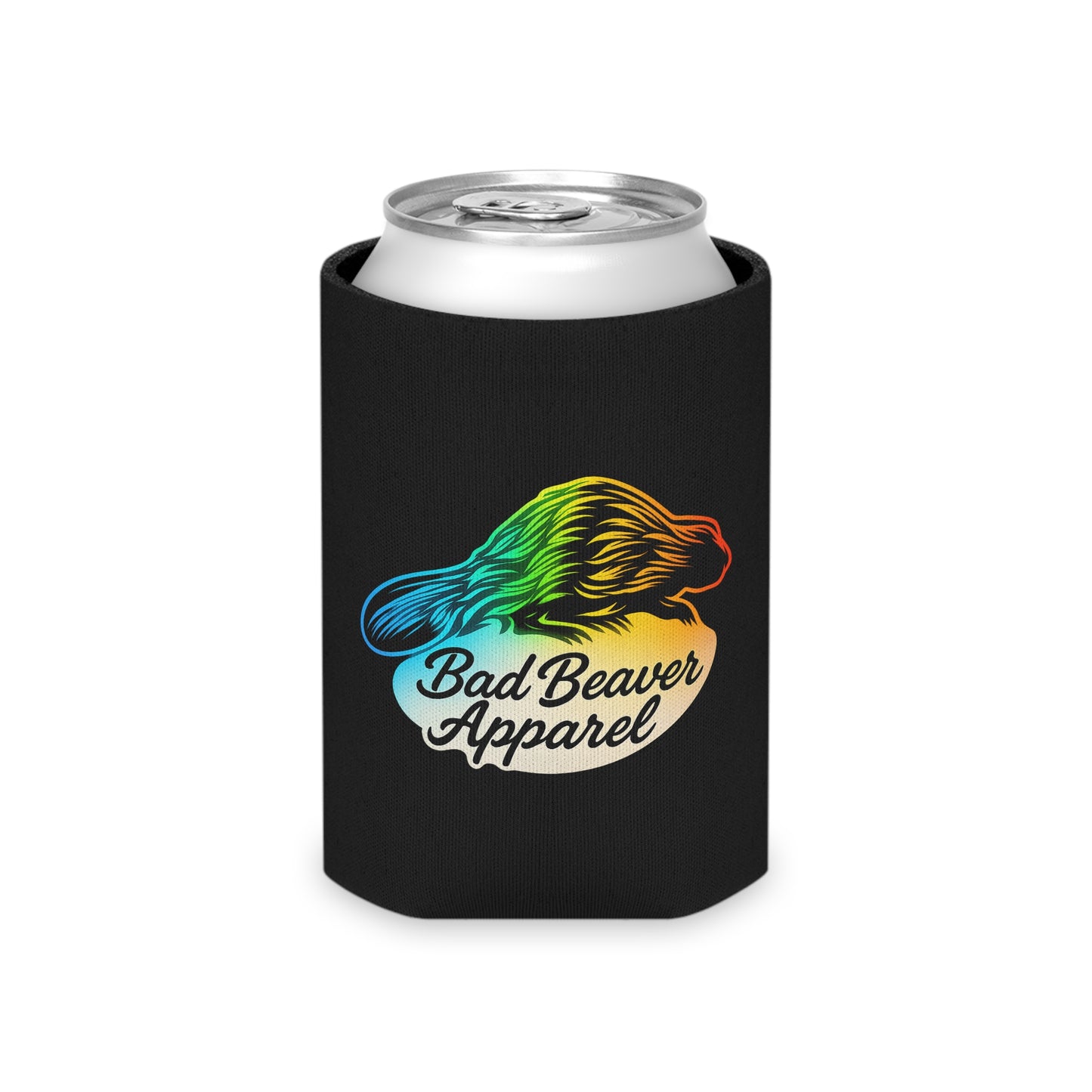 Funny Can Cooler with Breast Cancer Awareness Design | Unique Drink Sleeve for Party, BBQ, Gifts, Holidays, Events