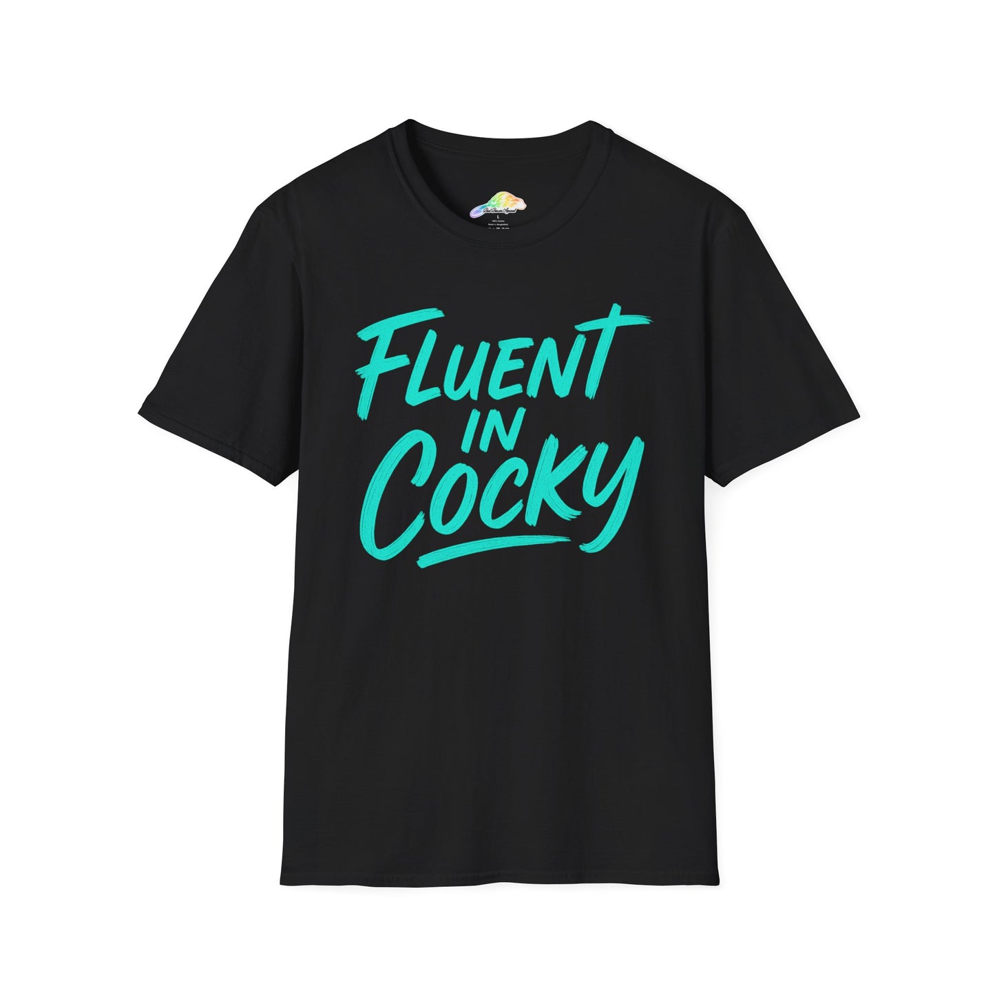 Fluent in Cocky Unisex T-Shirt, Funny Graphic Tee, Casual Outfit, Gift for Friends, Holiday Wear, Trendy Fashion