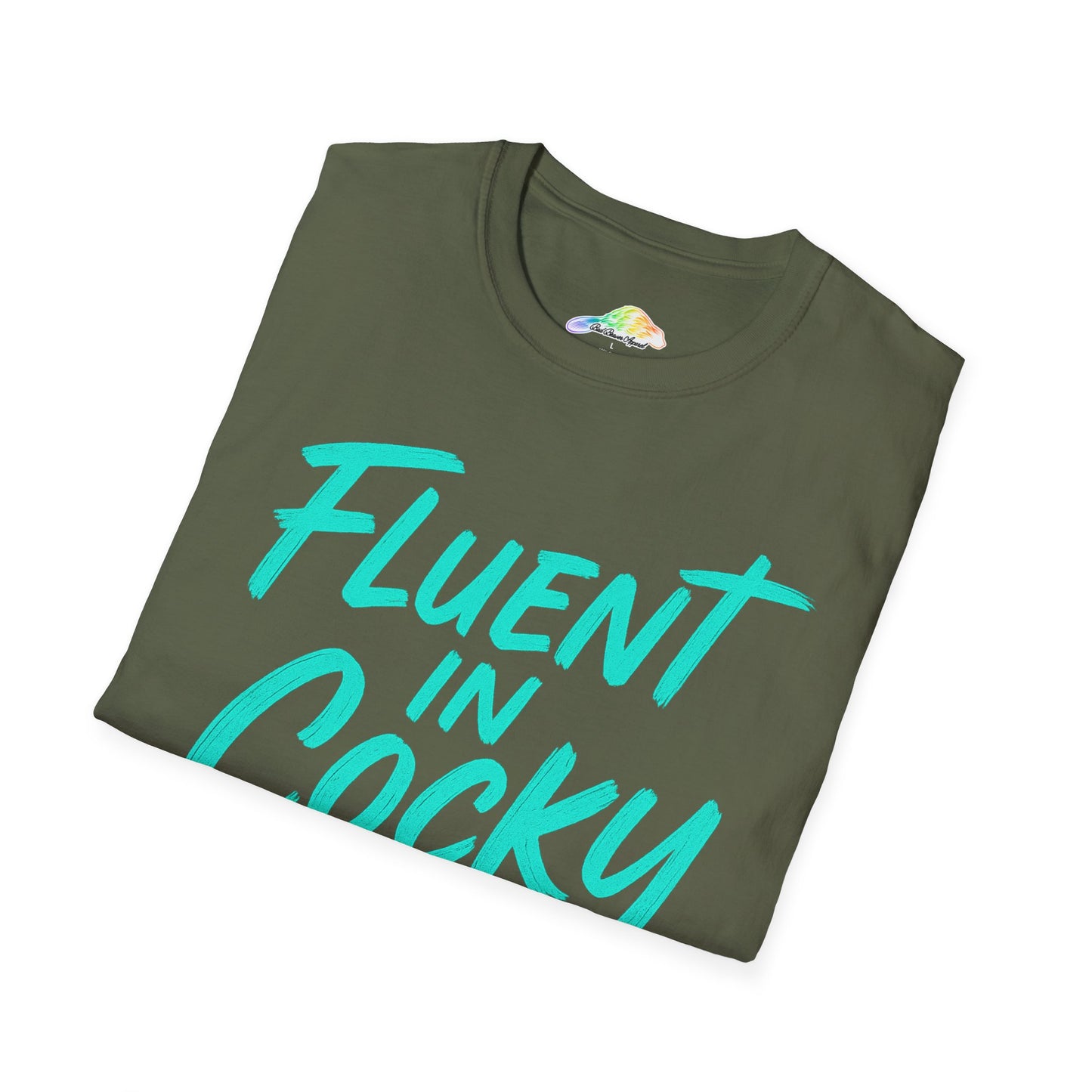 Fluent in Cocky Unisex T-Shirt, Funny Graphic Tee, Casual Outfit, Gift for Friends, Holiday Wear, Trendy Fashion