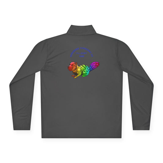 Colorful Animal Themed Unisex Quarter-Zip Pullover, Ideal for Casual Wear, Gifts for Nature Lovers, Great for Birthdays, Unique [...]