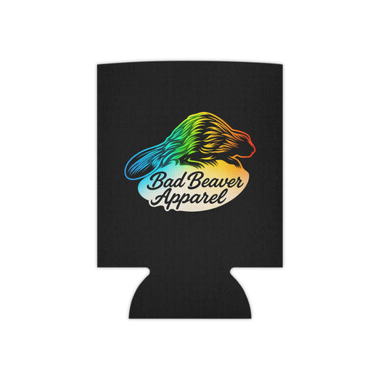 Funny Can Cooler with Breast Cancer Awareness Design | Unique Drink Sleeve for Party, BBQ, Gifts, Holidays, Events