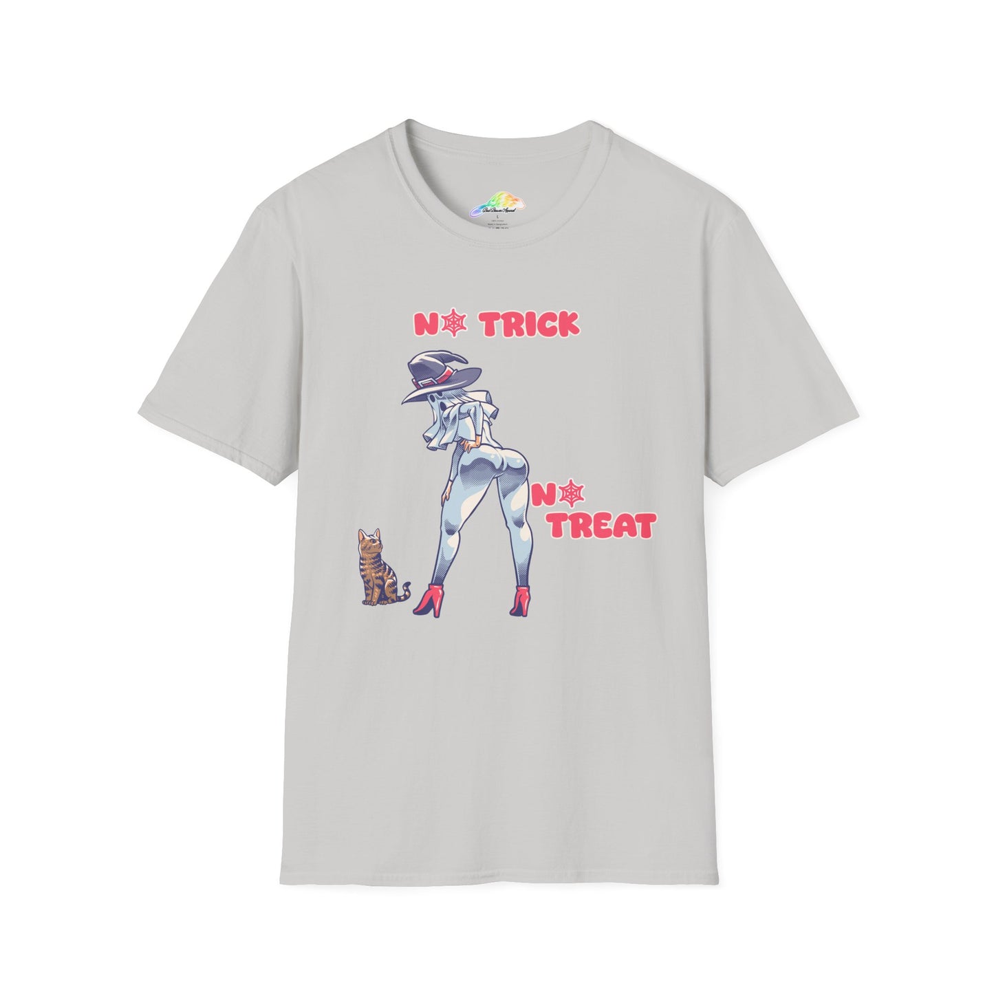 Halloween Unisex T-Shirt, Funny Halloween Tee, N* Trick N* Treat Shirt, Spooky Season Apparel, Cat Lover's Gift