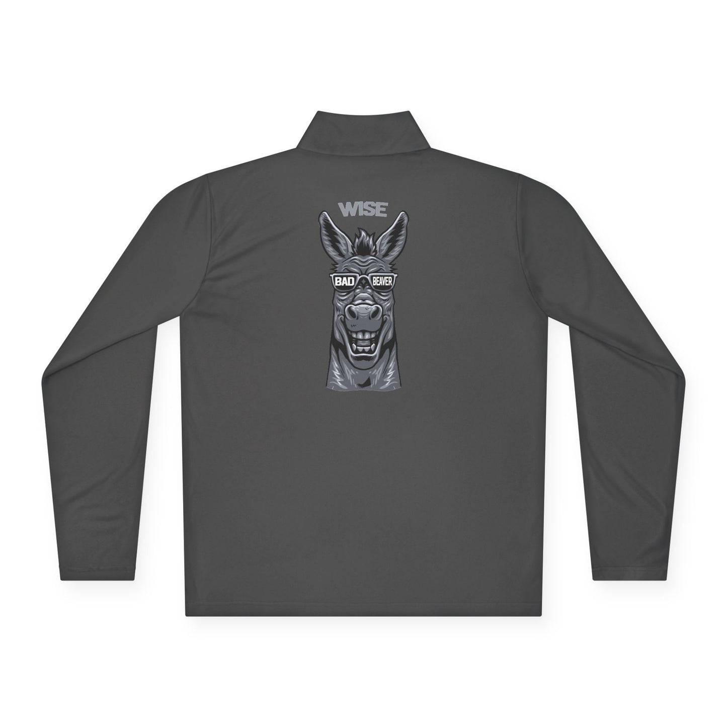 Stylish Unisex Quarter-Zip Pullover with Unique Donkey Design, Comfortable Layering, Perfect for Casual Outings, Gifting, and Everyday Wear