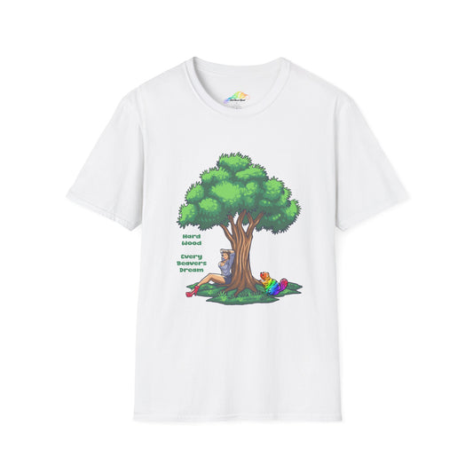 Whimsical Tree Adventure T-Shirt, Eco-Friendly Tee, Nature Lover Gift, Relaxed Fit Top, Perfect for Gift Giving, Nature Inspired Tee